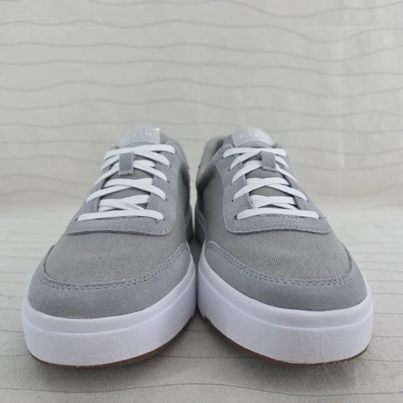 Kizik Unisex Prague Gray Canvas Suede Casual Sneakers Shoes Size 7.5 M/ 9 W - Picture 4 of 10